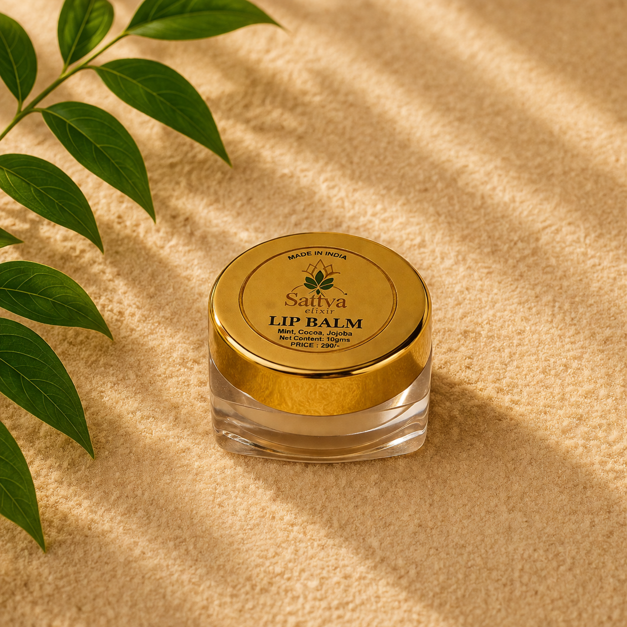 Sattva Lip Balm | Ayurvedic Lip Balm for Dry, Chapped & Dark Lips