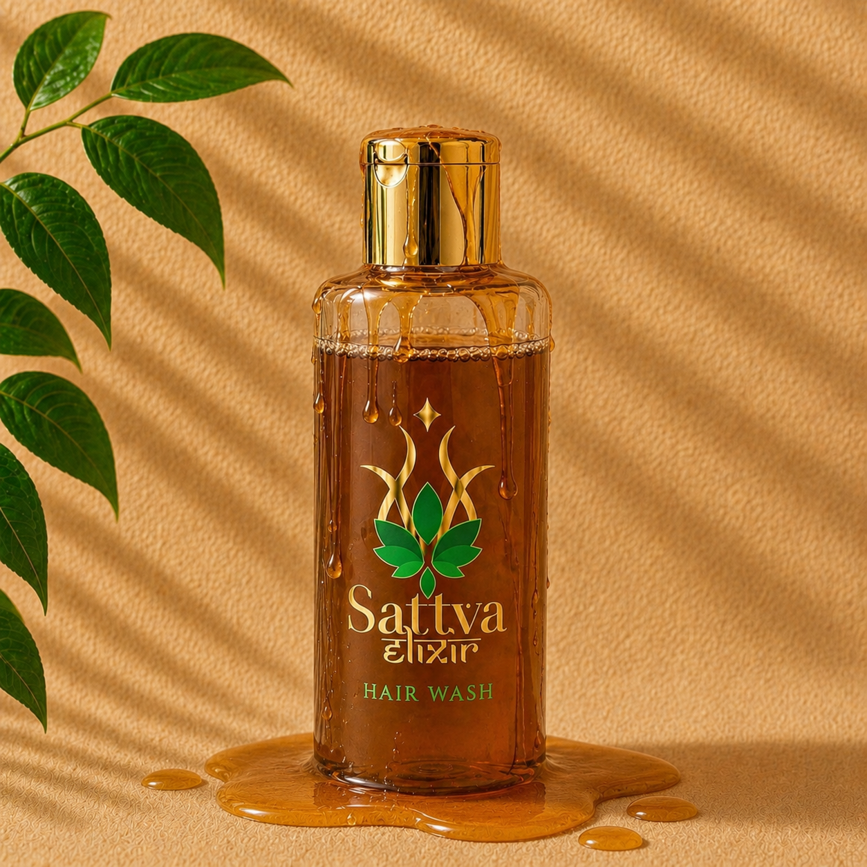 Sattva Hair Wash | Ayurvedic Hair Cleanser for Hair Fall Control, Dandruff Care & Healthy Hair Growth - Image 2