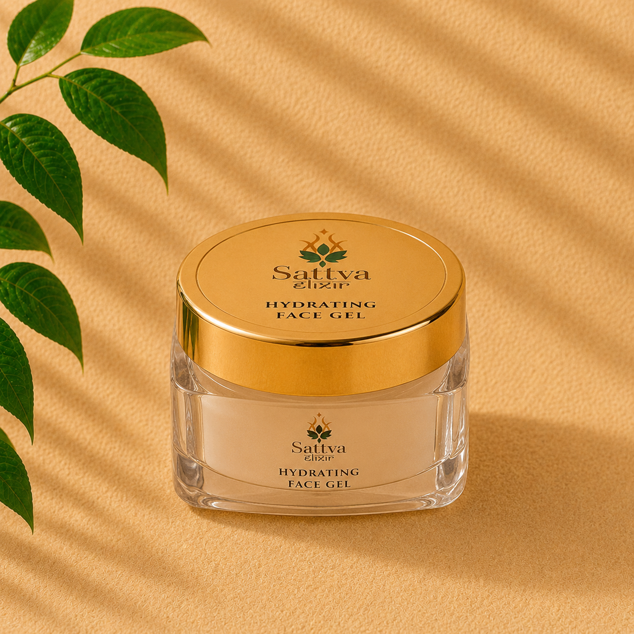 Sattva Hydrating Face Gel | Ayurvedic Aloe Vera Face Gel for Deep Hydration & Radiant Skin