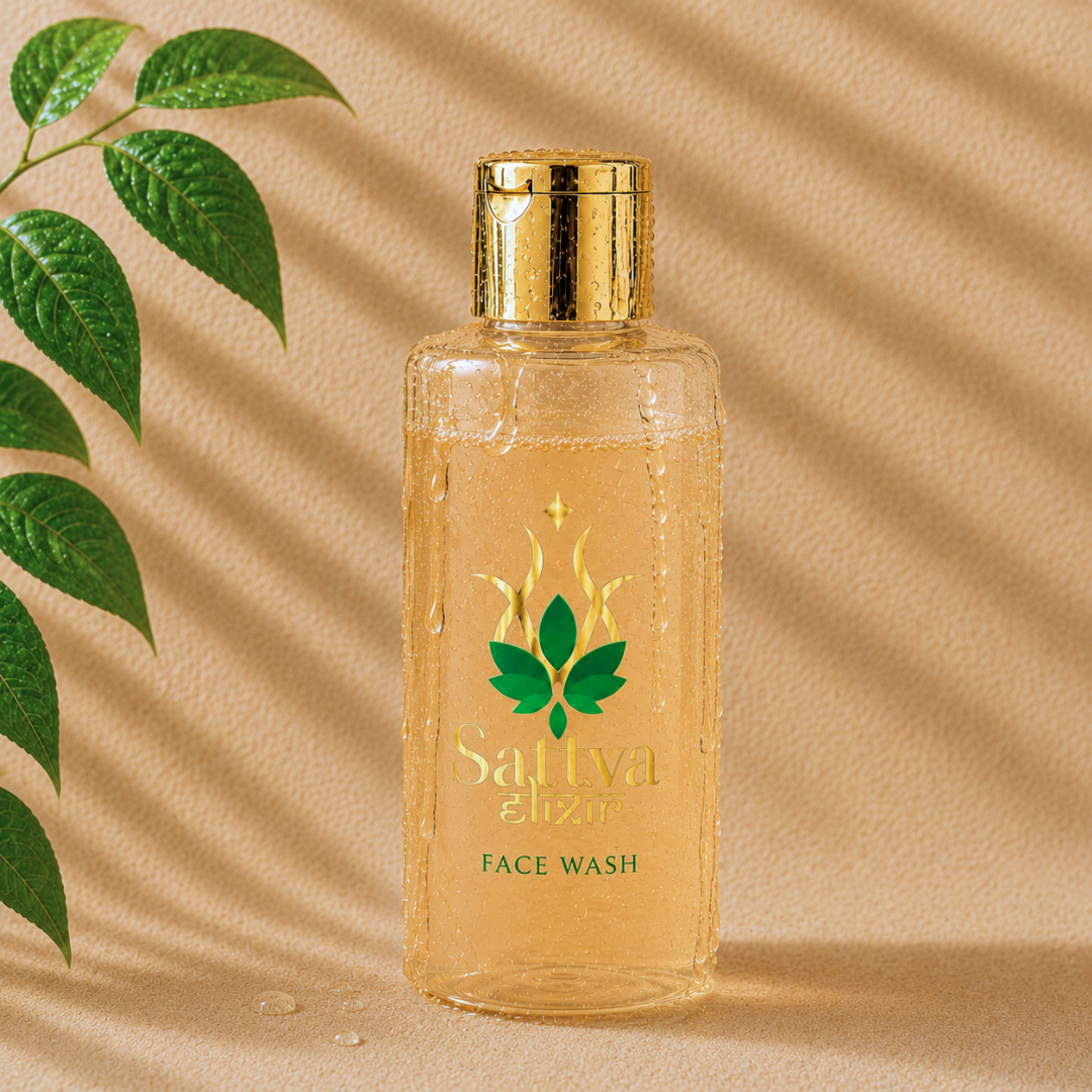 Sattva Face Wash | Ayurvedic Hydrating Face Wash for Clean, Soft & Glowing Skin